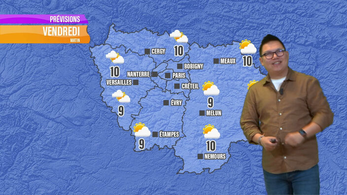 Les prévisions météo de ce vendredi 31 mai en Île-de-France 