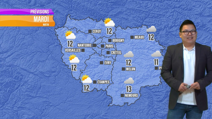 Les prévisions météo de ce mardi 4 juin en Île-de-France 