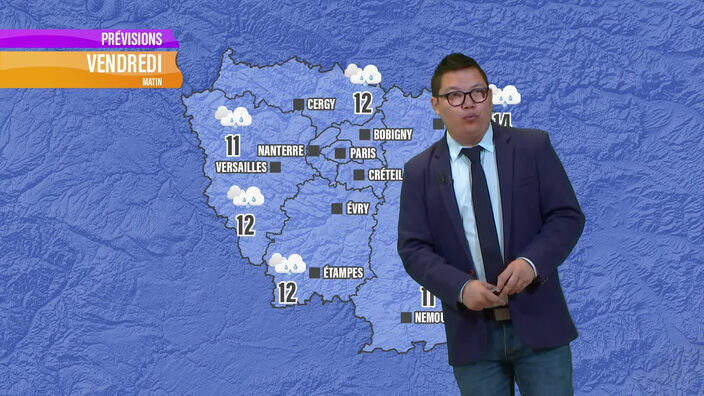 Les prévisions météo de ce vendredi 14 juin en Île-de-France