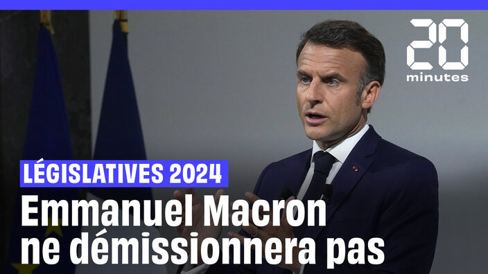 Élections législatives 2024 : Non, Emmanuel Macron ne démissionnera pas