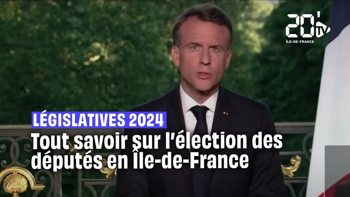 Capture d'écran de l'allocution d'Emmanuel Macron.