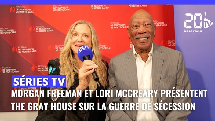 Festival de Télévision de Monte-Carlo : Morgan Freeman et Lori McCreary présentent The Gray House