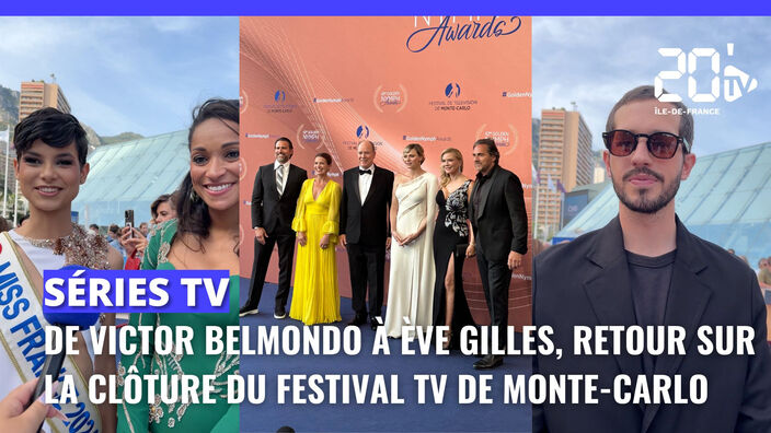 Festival TV de Monte-Carlo : de Victor Belmondo à Ève Gilles, retour sur la soirée de clôture