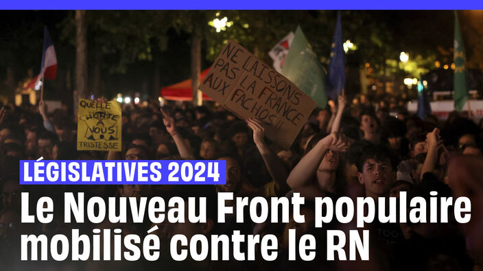 Résultats législatives 2024 : Le Nouveau Front populaire mobilisé à République contre le RN