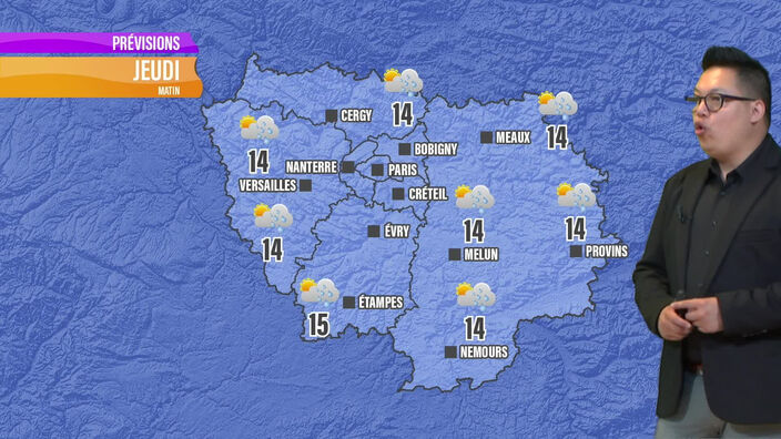 Les prévisions météo de ce jeudi 4 juillet en Île-de-France 