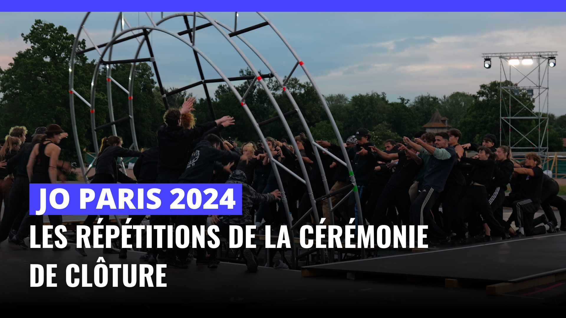 Les Répétitions De La Cérémonie De Clôture Des Jo 2024 05072024 Vidéo 20 Minutes Tv 