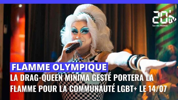 Flamme Olympique : la drag-queen Minima Gesté en porte-étendard de la communauté LGBT+ le 14/07