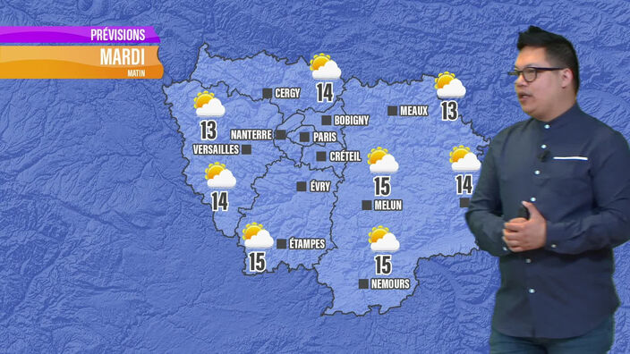 Les prévisions météo de ce mardi 16 juillet en Île-de-France