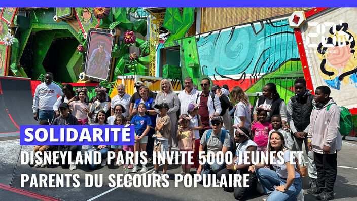 Disneyland Paris invite 5000 jeunes et parents du Secours Populaire 