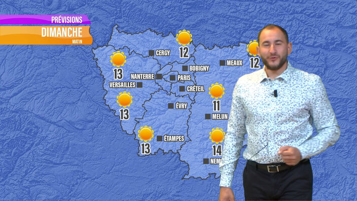 Les prévisions météo de ce dimanche 28 juillet en Île-de-France