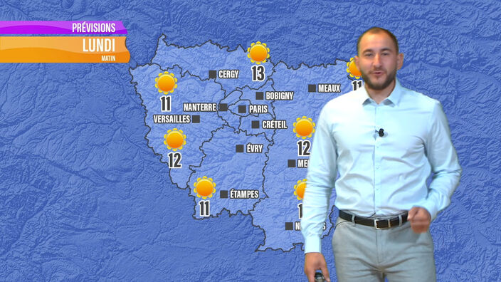 Les prévisions météo de ce lundi 29 juillet en Île-de-France