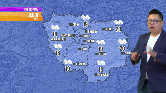 Les prévisions météo de ce jeudi 1er août en Île-de-France 