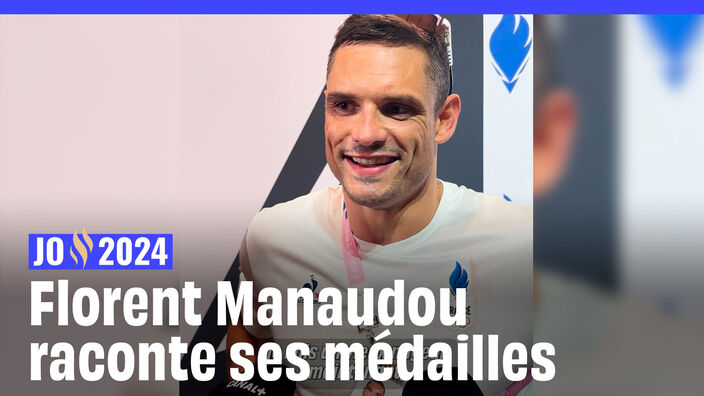 JO de Paris 2024 : « C'était incroyable », raconte Florent Manaudou, après ses médailles de bronze