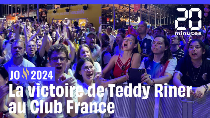 JO 2024 : La victoire de Teddy Riner au Club France