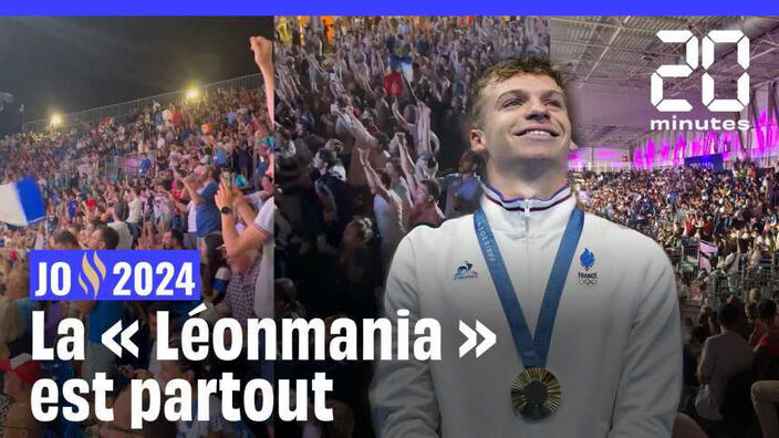 JO 2024 : La victoire de Léon Marchand vécue dans différents lieux