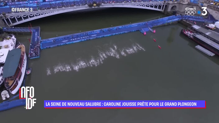 La Seine de nouveau salubre : Caroline Jouisse prête pour le grand plongeon