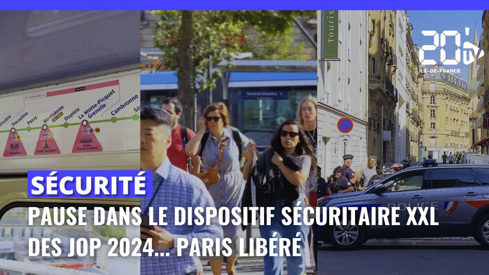 Pause dans le dispositif sécuritaire XXL : Paris libéré