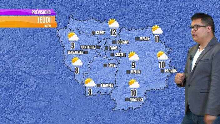 Les prévisions météo de ce jeudi 22 août 