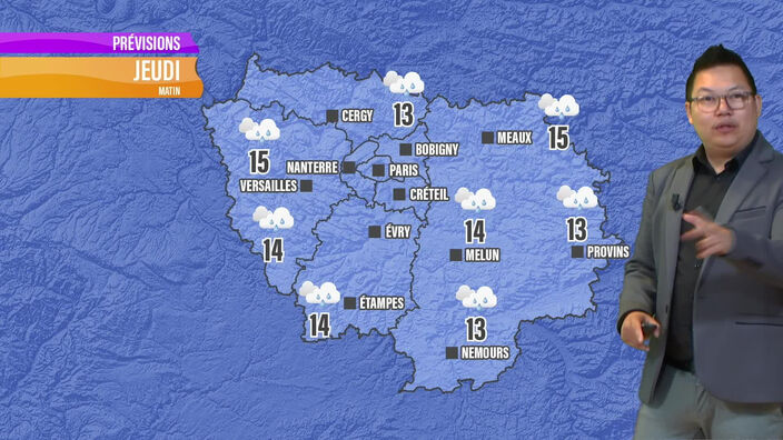 Les prévisions météo de ce jeudi 5 septembre en Île-de-France