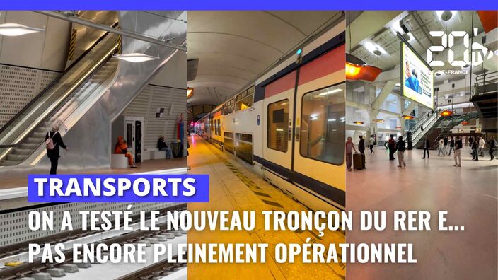 RER E : on a testé le nouveau tronçon... futuriste mais pas encore pleinement opérationnel