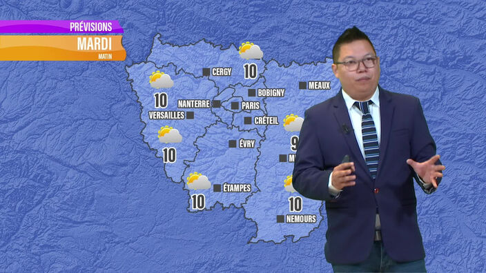 Les prévisions météo de ce mardi 10 septembre en Île-de-France