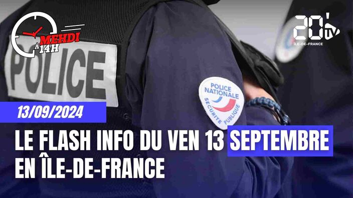 L'info de ce vendredi 13 septembre