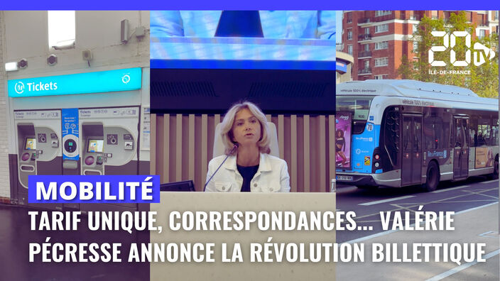 Transports : Valérie Pécresse annonce une "révolution billettique"