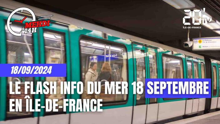 L'info de ce mercredi 18 septembre