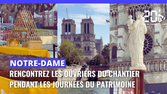 Journées européennes du patrimoine : venez rencontrer les ouvriers du chantier de Notre-Dame de Paris