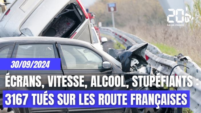 Écrans, vitesse, alcool, stupéfiants : 3167 tués sur les routes françaises en 2023 