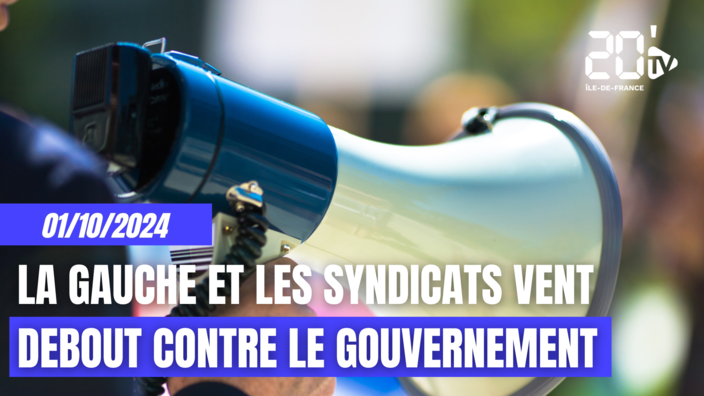 Manifestation : la gauche et les syndicats vent debout contre le gouvernement Barnier à Paris