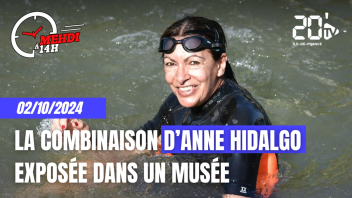 Mehdi à 14H : Baignade dans la seine : La combinaison d'Anne Hidalgo exposée dans un musée