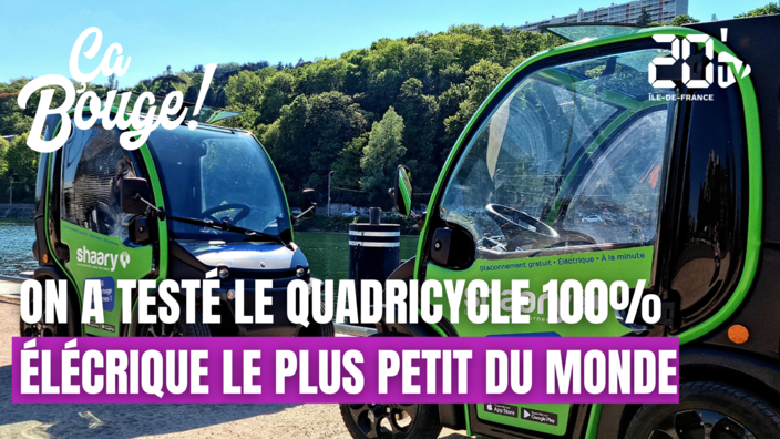 On a testé le quadricycle 100% élécrique le plus petit du monde