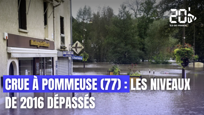 Crue à Pommeuse (77) : les niveaux de 2016 dépassés