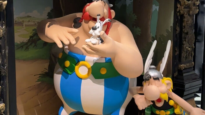 Astérix et Obélix rentrent au Musée Grévin