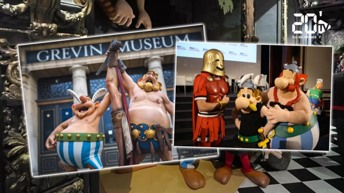 Astérix et Obélix rentrent au Musée Grévin