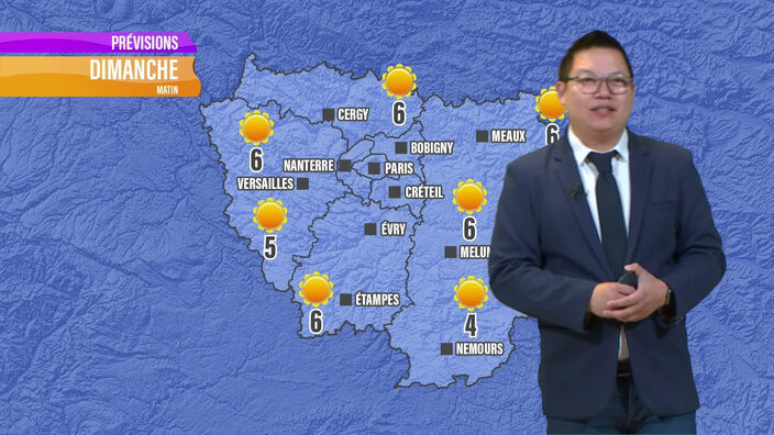 Les prévisions météo de ce dimanche 3 novembre en Île-de-France