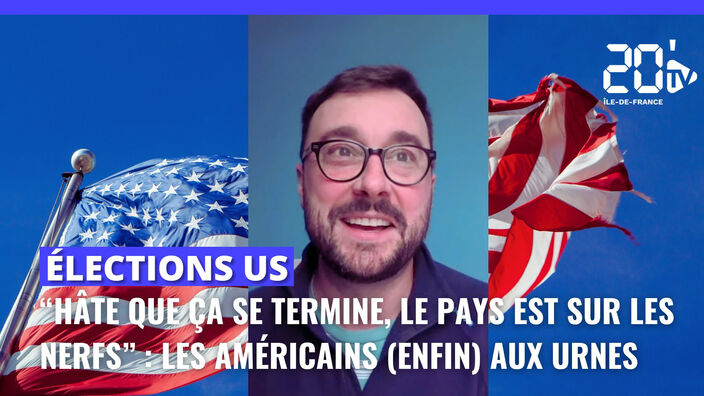 Elections US : "Le pays est sur les nerfs, j'ai hâte que ça se termine"