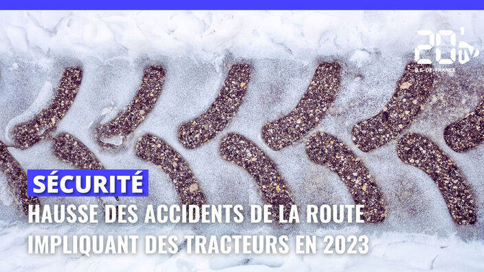 Sécurité routière : hausse des accidents impliquant des tracteurs en 2023