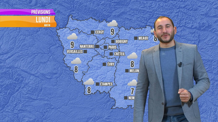 Les prévisions météo de ce lundi 11 novembre en Île-de-France