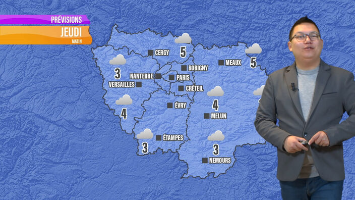 Les prévisions météo de ce jeudi 14 novembre en Île-de-France