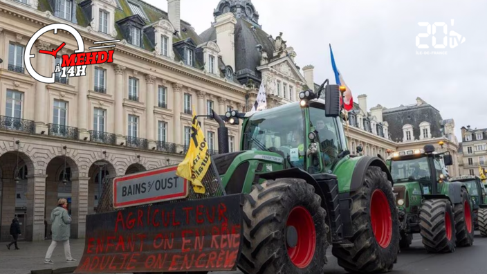 Mehdi à 14H : Crise agricole, la mobilisation commence