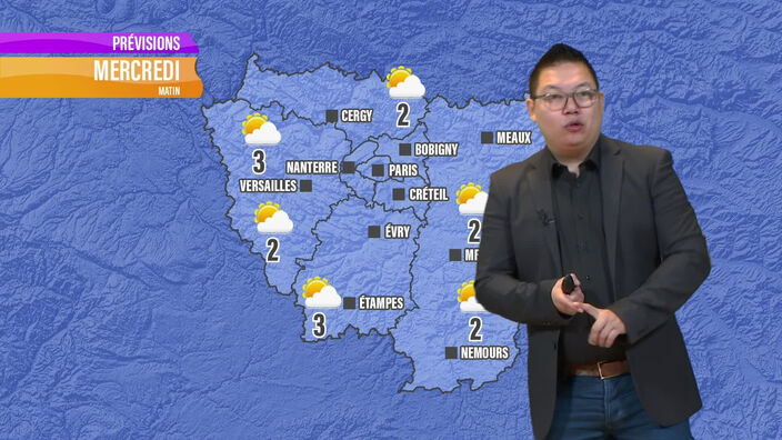 Les prévisions météo de ce mercredi 20 novembre en Île-de-France