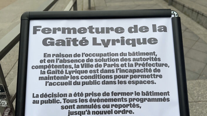 Gaîté Lyrique : une semaine après l'arrivée des jeunes, toujours aucune réponse de l'Etat