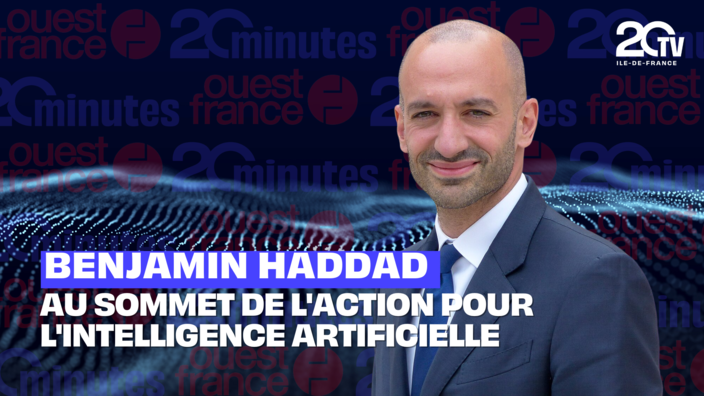 Benjamin Haddad au Sommet de l'action pour l'intelligence artificielle