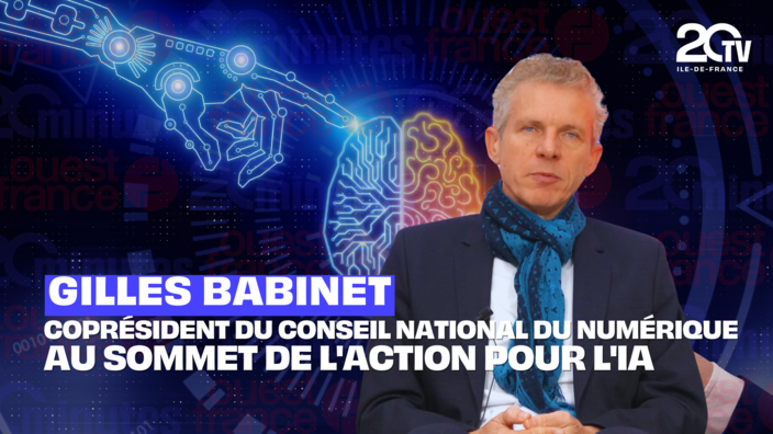 Gilles Babinet, Coprésident du Conseil National du numérique au Sommet de l'IA