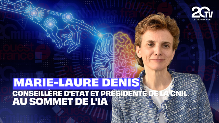 Marie-Laure Denis, Conseillère d'Etat et  Présidente de la CNIL au Sommet de l'IA