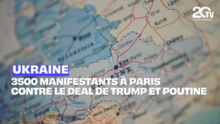 3500 manifestants à Paris contre le deal de Trump et Poutine