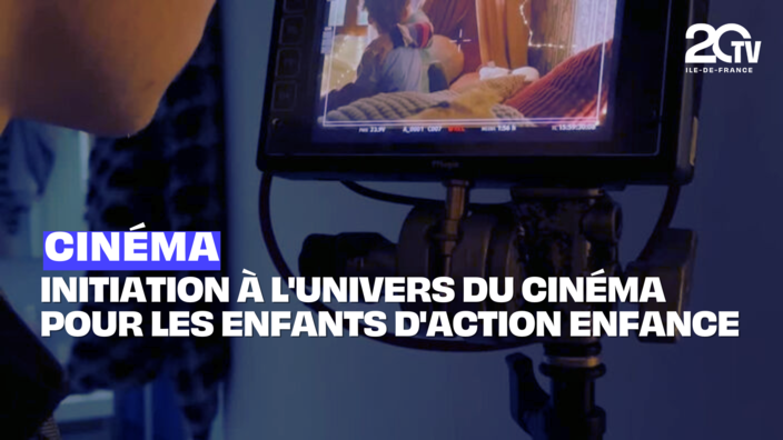 Initiation à l'univers du cinéma pour les enfants d'Action Enfance